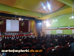 با حضور دکتر محمودلو سرپرست امور پردیس های استان و دکتر پایز سرپرست پردیس علامه طباطبایی ارومیه

برگزاری مراسم ولادت حضرت فاطمه الزهراء (س) و روز گرامیداشت مقام زن در پردیس علامه طباطبایی  2