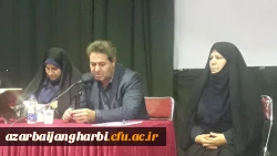 جلسه پرسش وپاسخ مدیریت امور پردیس های استان و سرپرست پردیس علامه طباطبایی آذربایجان غربی با دانشجو معلمان مرکز شهید مطهری خوی برگزارشد. 5