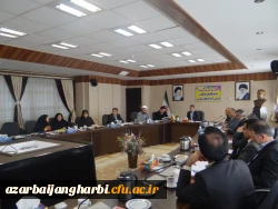 اولین جلسه هیئت امنای دانشگاه فرهنگیان استان آذربایجان غربی برگزارشد 7