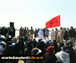 ازدواج دانشجویی در کنار بهشت آبی اروند زیر سایه پرچم آقا امام رضا(ع) 3