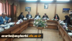 شورای پژوهشی دانشگاه فرهنگیان  استان آذربایجان غربی برگزار شد 3