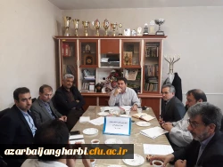 جلسه مدیریت بحران دانشگاه فرهنگیان استان آذربایجان غربی با حضور اعضا تشکیل شد