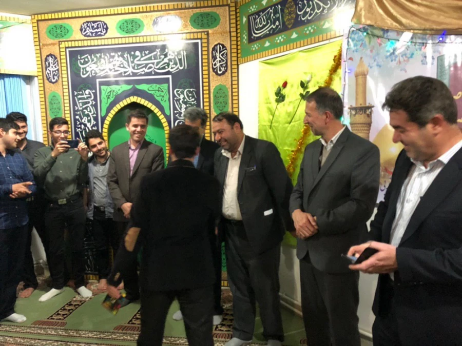 مراسم جشن میلاد با سعادت مهدی موعود(عج)  در نمازخانه پردیس شهید رجایی ارومیه برگزار شد 8