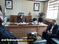دیدار مدیریت امور پردیس های استان آذربایجان غربی با ریاست محترم دانشگاه فرهنگیان جناب آقای دکتر خنیفر