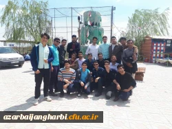 بمناسبت گرامیداشت دهه ی سرآمدی آموزش و به همت گروه علوم پایه

بازدید دانشجویان پردیس شهید رجایی آذربایجان غربی از پارک ملی دریاچه ارومیه و باغ وحش
 11