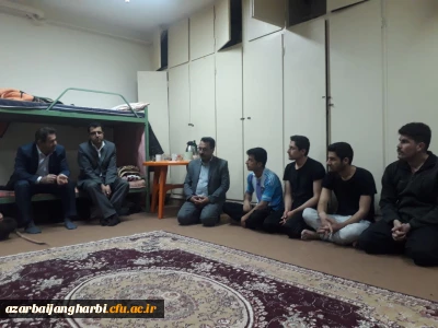 حضور سرزده آقای دکتر علی محمودلو مدیر امور پردیس های استان در واحد امام خمینی (ره) سلماس