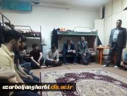 حضور سرزده آقای دکتر علی محمودلو مدیر امور پردیس های استان در واحد امام خمینی (ره) سلماس