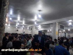 حضور دکتر محمودلو سرپرست امور پردیس های دانشگاه فرهنگیان استان آذربایجان غربی در جمع دانشجویان پردیس شهید رجایی ارومیه 5