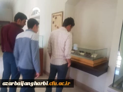 همزمان با 28 اردیبهشت روز ملی موزه

گروهی از دانشجویان پردیس شهید رجایی آذربایجان غربی از موزه مردم شناسی بازدید کردند 6