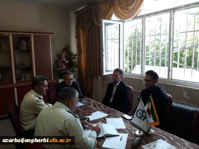 پیرو دیدار دکتر محمودلو رئیس دانشگاه فرهنگیان استان و سردار خرم نیا فرماندهی نیروی انتظامی استان آذربایجان غربی

اولین نشست تیم های کارشناسی در پردیس شهید رجایی ارومیه برگزار شد