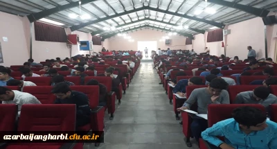 دکتر علی محمودلو سرپرست امور پردیس های استان از حوزه امتحانی پردیس شهید رجایی آذربایجان غربی بازدید نمودند