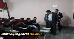 دکتر علی محمودلو سرپرست امور پردیس های استان از حوزه امتحانی پردیس شهید رجایی آذربایجان غربی بازدید نمودند 5