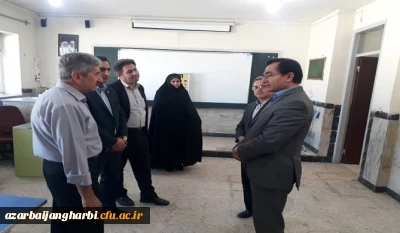 بازدید مدیر امور پردیس های استان آذربایجان غربی و معاونین پشتیبانی و برنامه ریزی آموزش و پرورش استان از روند مصاحبه تخصصی معرفی شدگان شرایط خاص