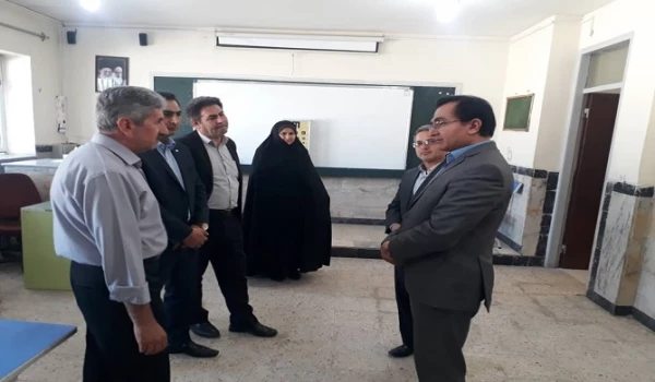 بازدید مدیر امور پردیس های استان آذربایجان غربی و معاونین پشتیبانی و برنامه ریزی آموزش و پرورش استان از روند مصاحبه تخصصی معرفی شدگان شرایط خاص