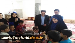 بازدید آقای دکتر محمودلو مدیر امور پردیسهای استان و خانم دکتر پایز سرپرست پردیس علامه طباطبایی آذربایجان غربی  از اردوهای جهادی حوزه بسیج دانشجویی 3