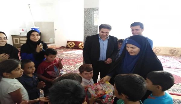 بازدید آقای دکتر محمودلو مدیر امور پردیسهای استان و خانم دکتر پایز سرپرست پردیس علامه طباطبایی آذربایجان غربی  از اردوهای جهادی حوزه بسیج دانشجویی 3