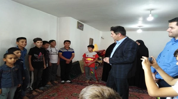 بازدید آقای دکتر محمودلو مدیر امور پردیسهای استان و خانم دکتر پایز سرپرست پردیس علامه طباطبایی آذربایجان غربی  از اردوهای جهادی حوزه بسیج دانشجویی 4