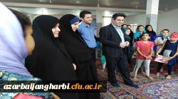 بازدید آقای دکتر محمودلو مدیر امور پردیسهای استان و خانم دکتر پایز سرپرست پردیس علامه طباطبایی آذربایجان غربی  از اردوهای جهادی حوزه بسیج دانشجویی 5