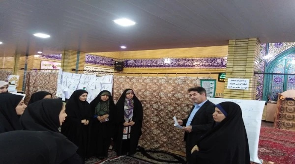 بازدید آقای دکتر محمودلو مدیر امور پردیسهای استان و خانم دکتر پایز سرپرست پردیس علامه طباطبایی آذربایجان غربی  از اردوهای جهادی حوزه بسیج دانشجویی 6