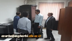 جناب آقای مهندس رضایی سرپرست مرکز هوشمند سازی دانشگاه فرهنگیان کشور و هیات همراه از پردیس ها و مراکز استان بازدید کردند