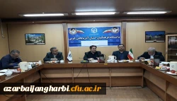 به منظور تسهیل فرآیند کسورات و تسویه حساب دانشجویان

جلسه هماهنگی مسئولین مالی اداره کل آموزش و پرورش با مسئولین مدیریت استانی دانشگاه فرهنگیان استان آذربایجان غربی 2