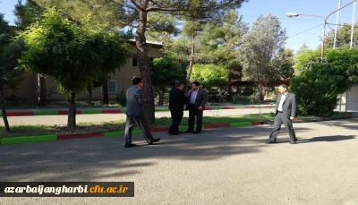 به منظور آشنایی با مشکلات و تنگناهای استانها برای بازگشایی مطلوب در مهر ماه 98

دکتر روشندل معاون آموزشی و تحصیلات تکمیلی دانشگاه فرهنگیان و هیات همراه از فضاهای آموزشی،  فرهنگی، ورزشی و سراهای دانشجویی مرکز امام خمینی (ره) سلماس بازدید نمودند