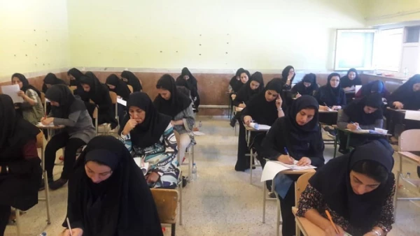 آزمون مهارت آموزان ماده 28(اصلح ) روز جمعه مورخه 1/6/98 در دانشگاه فرهنگیان استان آذربایجان غربی در دو حوزه پردیس شهیدرجایی و علامه طباطبایی با حضور بیش از  800نفر برگزار گردید 5