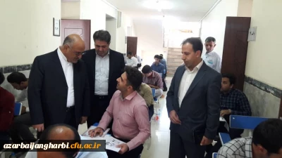 آزمون مهارت آموزان ماده 28(اصلح ) روز جمعه مورخه 980601 در دانشگاه فرهنگیان استان آذربایجان غربی در دو حوزه پردیس شهیدرجایی و علامه طباطبایی با حضور بیش از  800نفر برگزار گردید