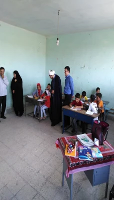 بازدید مسئول نهاد رهبری دانشگاه فرهنگیان استان آذربایجان غربی از اردوهای جهادی بسیج دانشجویی مرکز شهید مطهری خوی