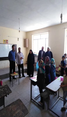 بازدید مسئول نهاد رهبری دانشگاه فرهنگیان استان آذربایجان غربی از اردوهای جهادی بسیج دانشجویی مرکز شهید مطهری خوی 5