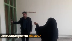 دکتر علی محمودلو رئیس دانشگاه فرهنگیان استان آذربایجان غربی  به صورت سرزده در واحدهای آموزشی شهید مطهری خوی و حضرت امام خمینی (ره) سلماس حضور یافت و ضمن بازدید از بخش های مختلف با روسای آن مراکز گفتگو کرد 2