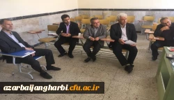 بازدید رئیس اداره ارزیابی عملکرد و پاسخگویی به شکایات اداره کل آموزش و پرورش استان آذربایجان غربی از جریان مصاحبه معرفی شدگان آزمون سراسری 2