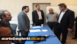 بازدید دکتر علی محمودلو رئیس دانشگاه فرهنگیان استان آذربایجان غربی از مراحل ثبت نام دانشجو معلمان جدیدالورود پردیس شهید رجایی 7