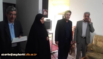 بازدید مدیر کل محترم امور دانشجویی سازمان مرکزی از خوابگاههای استیجاری دانشگاه فرهنگیان استان آذربایجان غربی