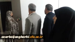 بازدید مدیر کل محترم امور دانشجویی سازمان مرکزی از خوابگاههای استیجاری دانشگاه فرهنگیان استان آذربایجان غربی 4