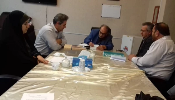 دکتر علی محمودلو سرپرست دانشگاه فرهنگیان استان آذربایجان غربی با  دکتر عقلمند پژوهشگر و محقق تاریخ معاصر آذربایجان  دیدار و گفتگو کرد 5