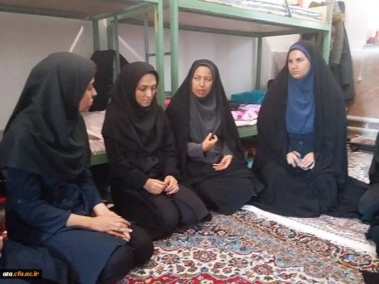 بازدید سرزده ی سرپرست پردیس علامه طباطبایی آذربایجان غربی از سرای دانشجویی و نشست صمیمی با دانشجو معلمان 6