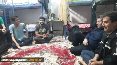 حضور سرزده دکتر علی محمودلو سرپرست دانشگاه فرهنگیان استان آذربایجان غربی در سرای دانشجویی شماره 2