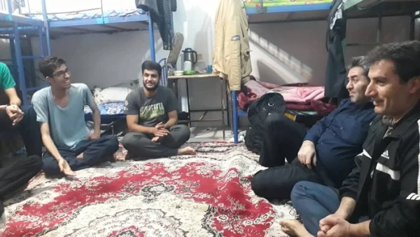 حضور سرزده دکتر علی محمودلو سرپرست دانشگاه فرهنگیان استان آذربایجان غربی در سرای دانشجویی شماره 2 2