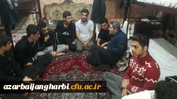 حضور سرزده دکتر علی محمودلو سرپرست دانشگاه فرهنگیان استان آذربایجان غربی در سرای دانشجویی شماره 2 