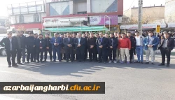 حماسه حضور مسئولین، اساتید، کارکنان و دانشجویان دانشگاه فرهنگیان استان آذربایجان غربی در راهپیمایی امنیت و اقتدار  2