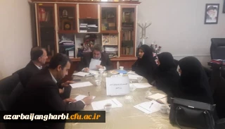 جلسه هماهنگی برنامه های نکوداشت روز دانشجو در دانشگاه فرهنگیان استان آذربایجان غربی برگزار شد