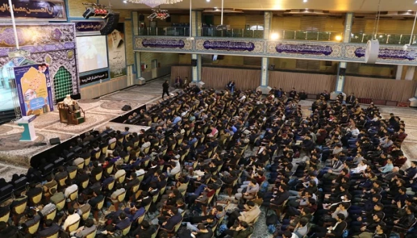 همایش گفتمان دینی در دانشگاه با سخنرانی حجت الاسلام و المسلمین قرائتی برگزار شد 2