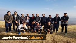 صعود جمعی از دانشجویان پردیس شهید رجایی آذربایجان غربی  به ارتفاعات کوه سیر ارومیه 