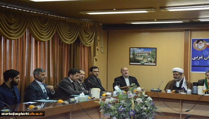 تودیع و معارفه مسئول بسیج دانشجویی دانشگاه فرهنگیان استان آذربایجان غربی 6