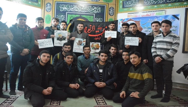 مراسم بزرگداشت شهادت سردار سپهبد حاج قاسم سلیمانی در پردیس شهید رجایی آذربایجان غربی برگزار شد 3