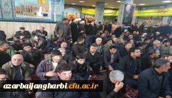 حضور کارکنان مرکز امام خمینی(ره) سلماس در مراسم گرامیداشت شهادت سردار سپهبد حاج قاسم سلیمانی  2