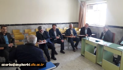 آقای دکتر عسکری مشاور ریاست محترم دانشگاه و آقای دکتر احمدی معاون اداره کل نظارت وارزیابی دانشگاه فرهنگیان کشور با حضور در پردیس های شهید رجایی و علامه طباطبایی خواهران از مراکز مصاحبه مهارت آموزان ماده 28 بازدید بعمل آوردند