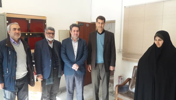 آقای دکتر عسکری مشاور ریاست محترم دانشگاه و آقای دکتر احمدی معاون اداره کل نظارت وارزیابی دانشگاه فرهنگیان کشور با حضور در پردیس های شهید رجایی و علامه طباطبایی خواهران از مراکز مصاحبه مهارت آموزان ماده 28 بازدید بعمل آوردند 3