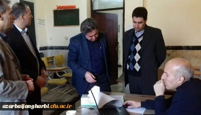 آقای دکتر طاهر روشندل معاون آموزش و تحصیلات تکمیلی دانشگاه فرهنگیان کشور از روند اجرایی مصاحبه مهارت آموزان ماده 28 بازدید نمودند